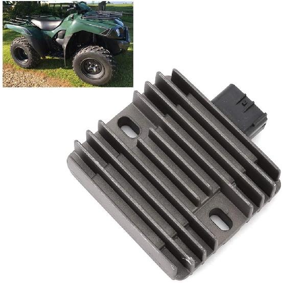 Car Voltage Regulator,21066-0030 Aluminum Alloy 6 Pin Voltage Regulator Rectifier Car Replacement Rectifier Fits for 900 VN900 Vulcan 21066-0705