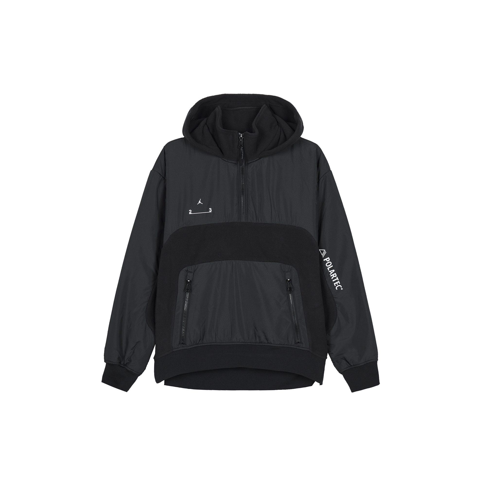 Jordan Sweatshirts Men`s Black Hooded Moderate