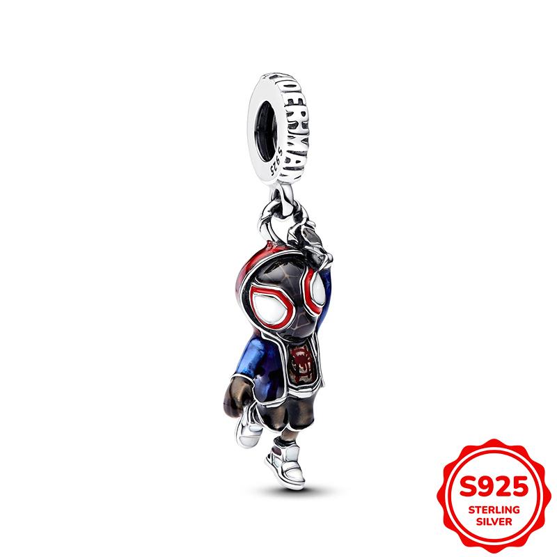 Marvel Deadpool And Wolverine Dangle Charm Beads Fits 3Mm Bracelets Necklace For Women Pendant Luxury Diy Jewelry Making Gifts