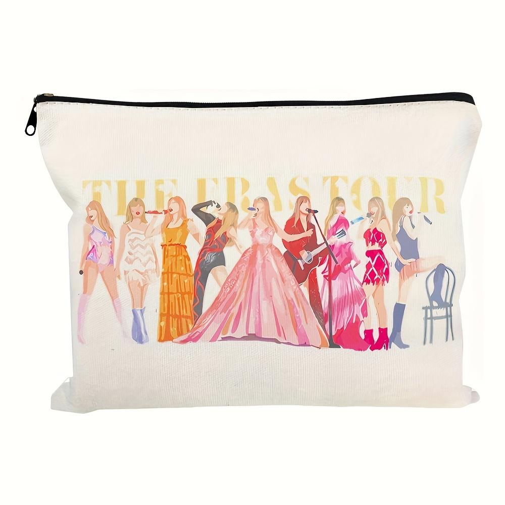 

Music Lovers Delight - Unique Album Art Cosmetic Bag - Durable Makeup Travel Organizer for Women - Trendy Coin Purse & Perfect Birthday Gift Idea Style-A