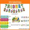 Hawaiian Theme Party Decorations Set Paper Cake Insert Balloons Bunting Flags