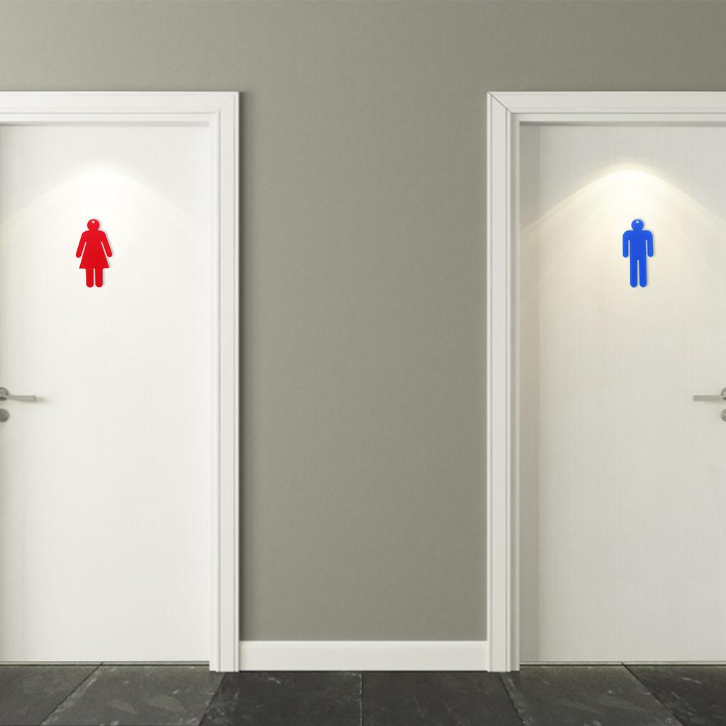 Acryl Toiletten-Schlüsselanhänger-Anhänger für Damen und Herren mit 5 Stück Drahtringen