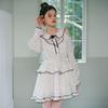 Ceme Adu Cest_Sweet Polka Dot Collar Dress