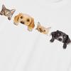 Streetwear Funny Cats & Dog Graphic T-Shirt Cotton Unisex Tops Tees Summer Short Sleeves T Shirt