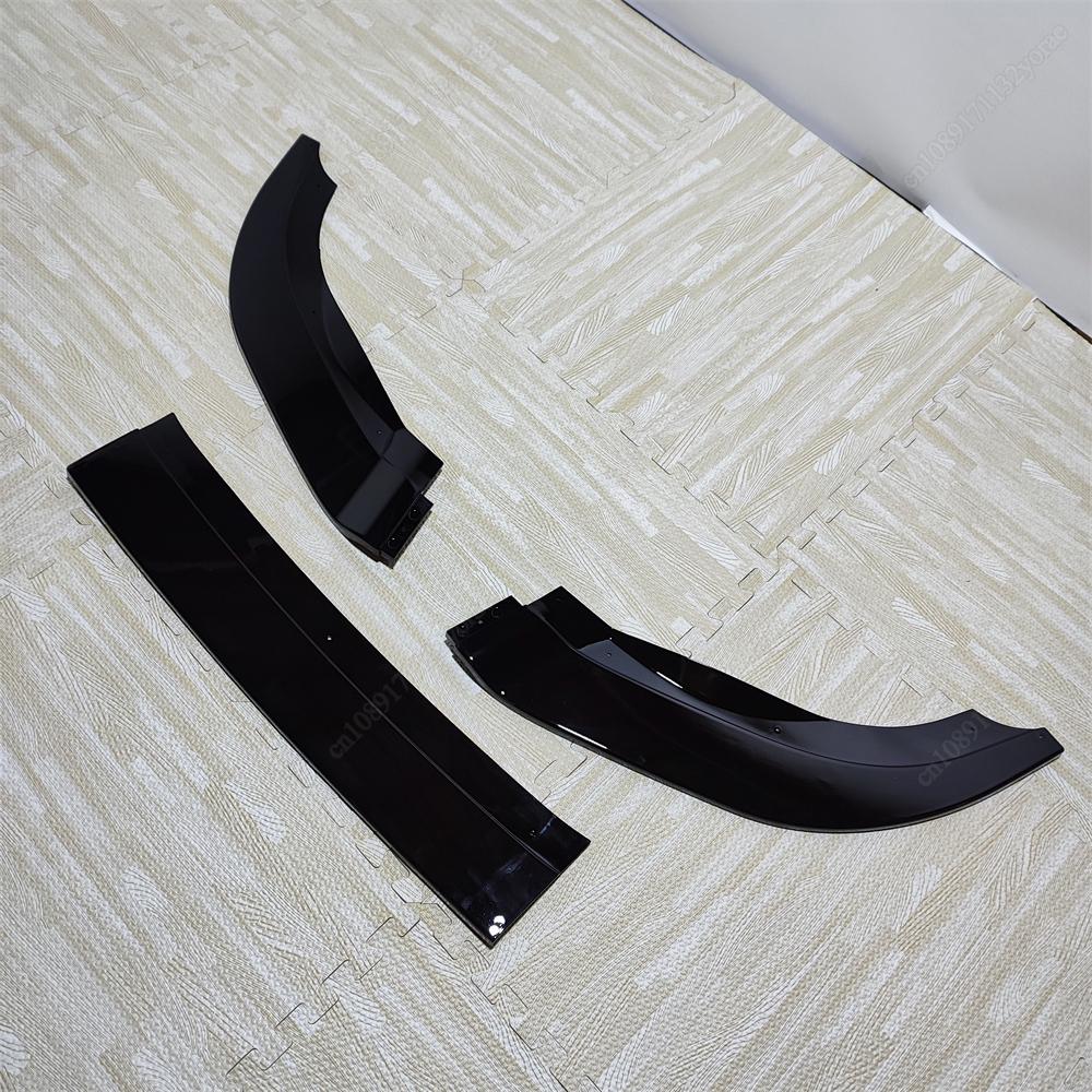 For Volkswagen Golf 6 MK6 R R20 2008-2013 Front Bumper Lip Spoiler Splitter Diffuser Deflector Canard Spoiler Body Kits Tuning