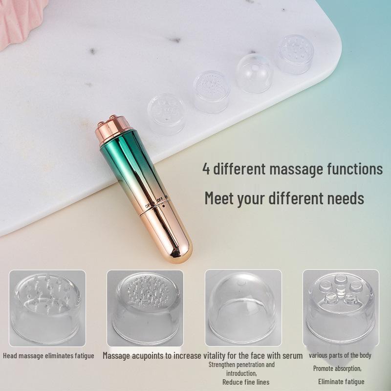 Electric Eye Massager for Fine Lines & Dark Circles, Serum Applicator, V-Face Slimmer, Facial Beauty Device