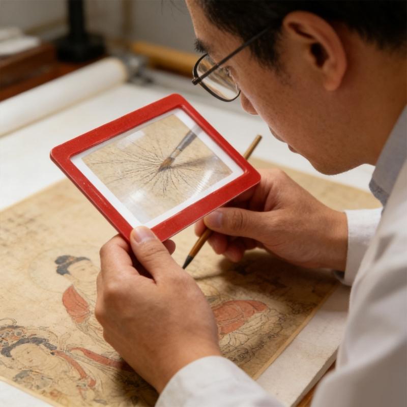 Plastic Magnifier Card With 3x Power For Identifying Small Parts In Electronics And Craft Projects Circuit Board Work