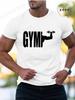 Muscle Gym Fitness Quotes TShirt for Men Funny Humor Sarcasm Casual TShirt Clothes Short Sleeve Men TShirts Clothing Tops