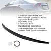 Gloss Black Rear Boot Spoiler For Mercedes-Benz S-Class W222 2014-2020