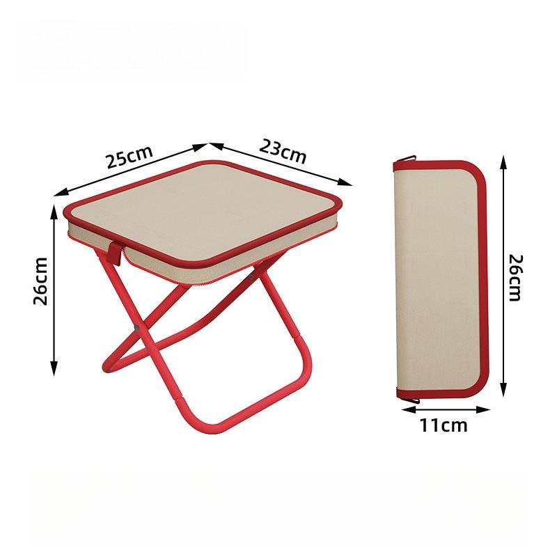Folding Folding, Outdoor Portable, Carry-on, Camping Picnic Handbag Small Horse, Fishing Stool, Strap Model