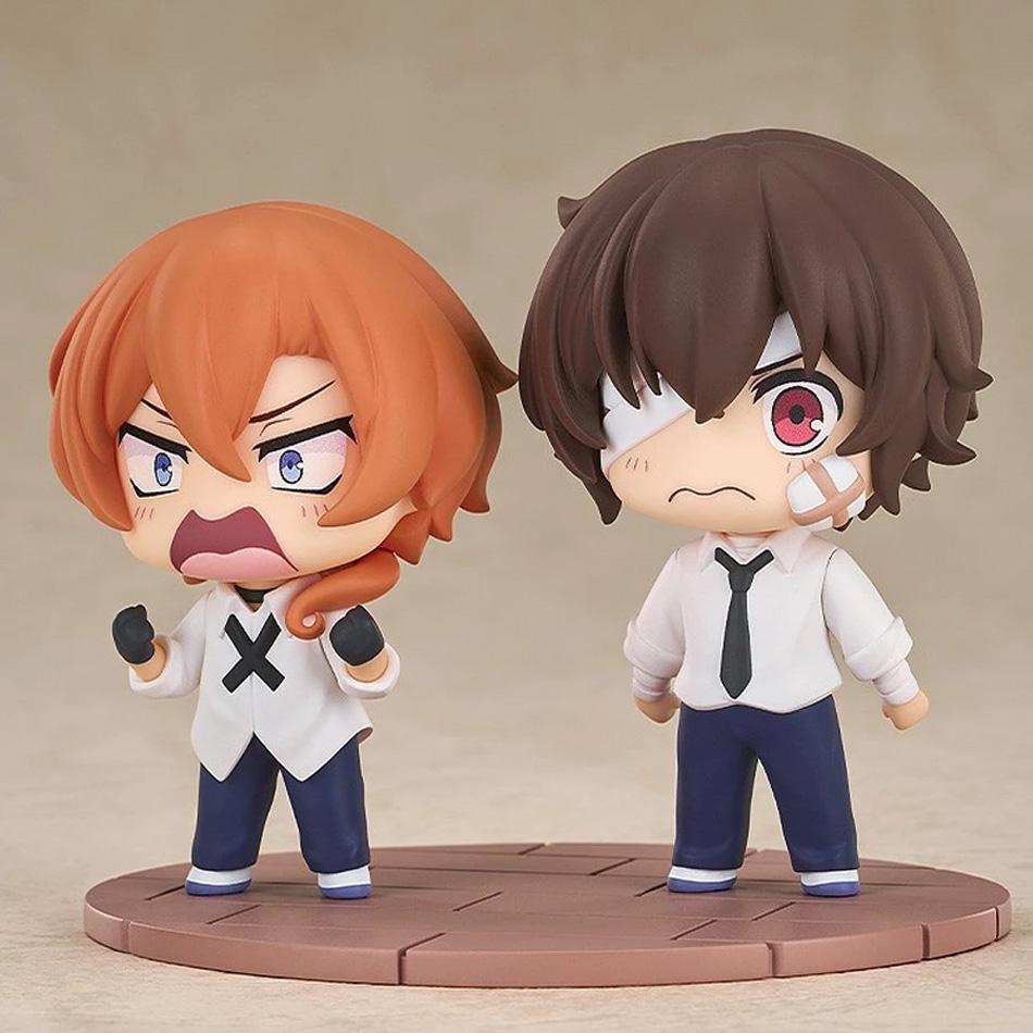 7CM Anime Bungo Stray Dogs Bungo Stray Dogs dazai osamu Q Edition Action PVC Collection Model Toys Statue Decoration Ornaments