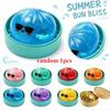 Třpytivé Žraločí Knedlíčky Squishy Hračka Měkká Pomalá Pružnost Dušený Plněný Bochníček Squishy Stisknutí Le Fidget s Napařovačem dárek