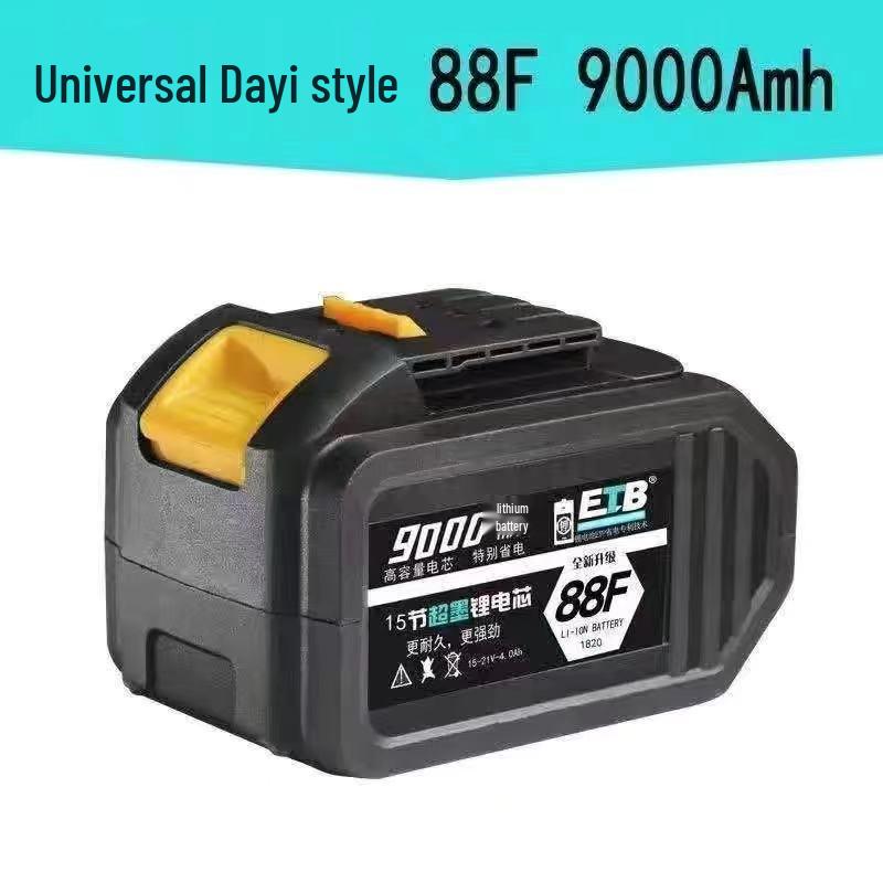 Universal 48V-88V Electric Wrench and Angle Grinder Set with Lithium Battery
