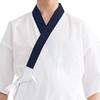 Kimono undershirt with for men [KYOETSU] half-collar (navy, LL)