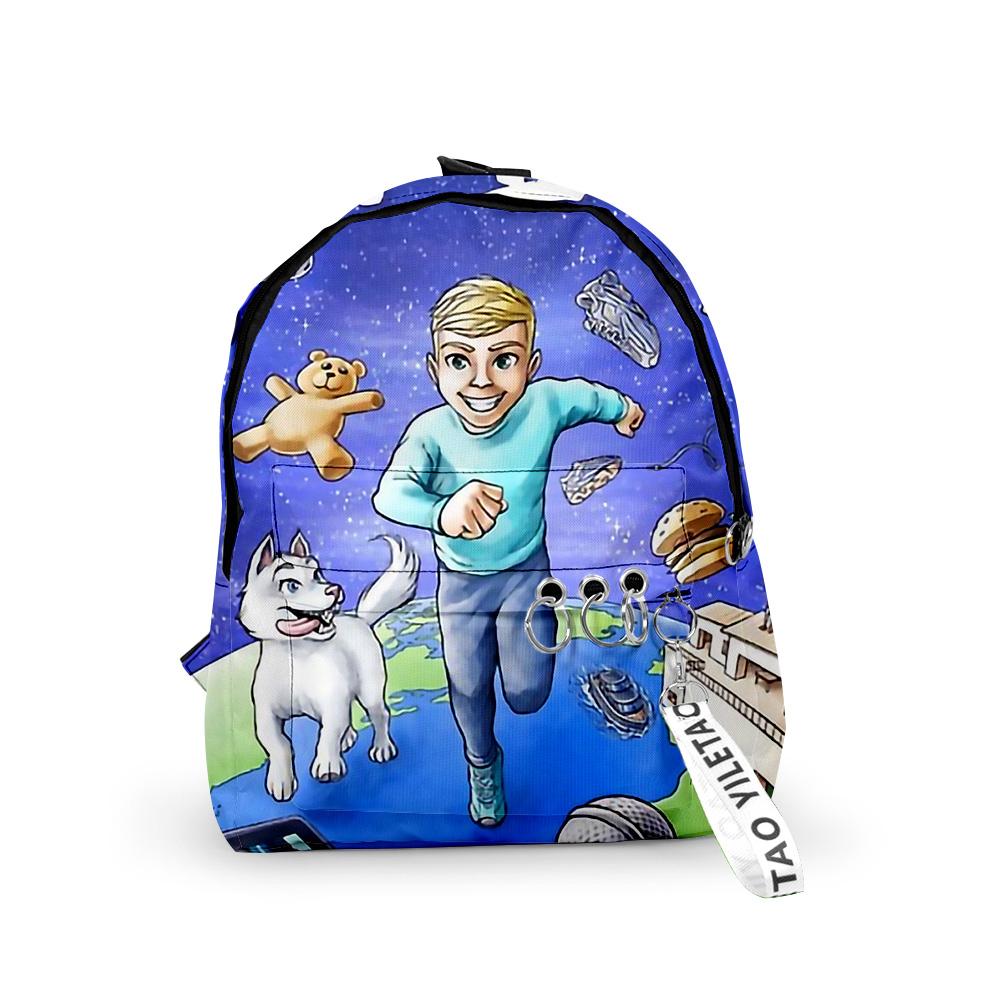 Traditional Well-loved Creative panda Learner Backpack Computer Knapsacks 3D Design Oxford Moisture-proof Boys/Girls Journey Backpacks