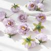 10/30Pcs Multicolor Artificial Flowers Silk Roses Clippings Wedding Decoration Valentine Garland Home Room Outdoor Garden Crafts