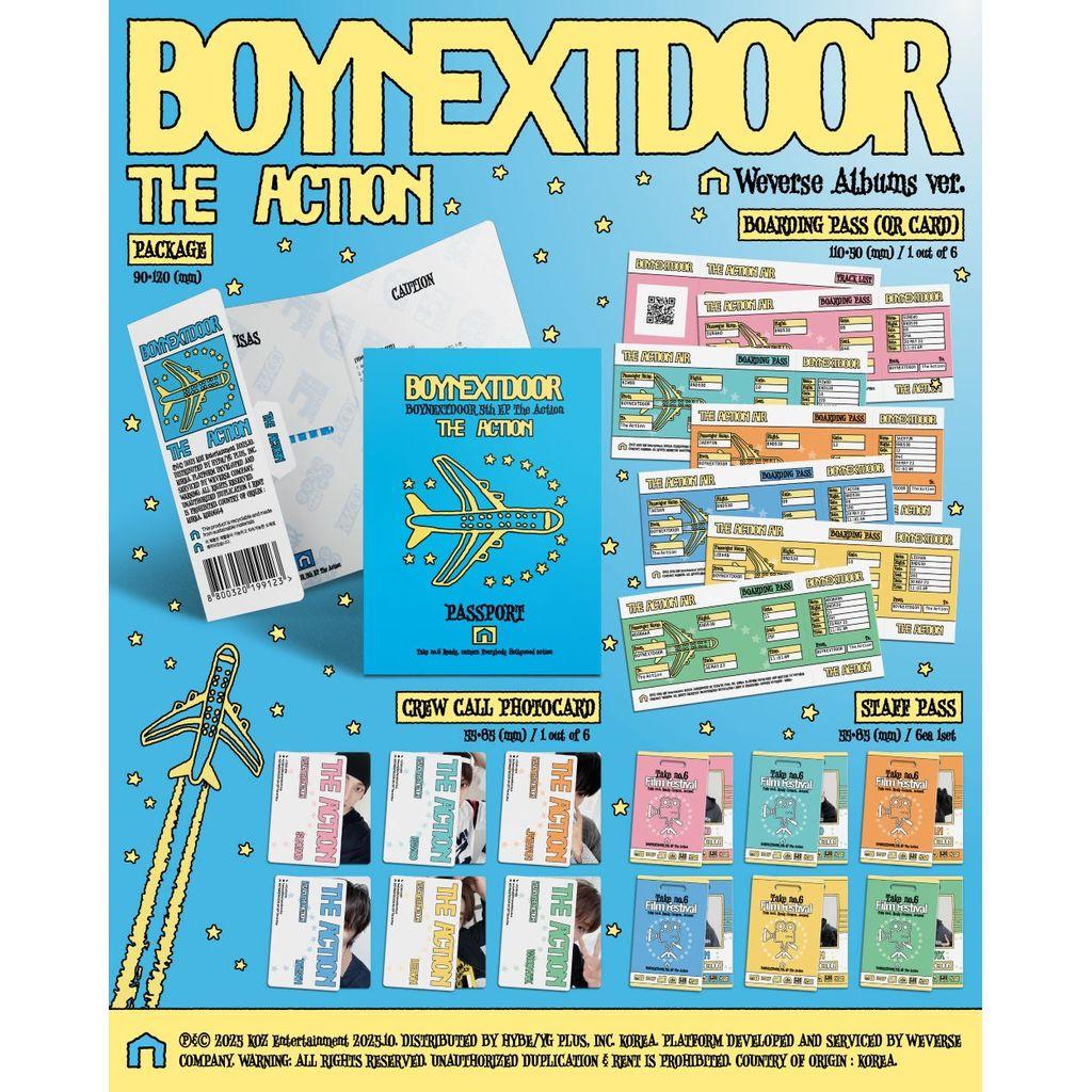 [SOFORT VERFÜGBAR] BOYNEXTDOOR - DAS ACTION-ALBUM WEVERSE Ver.