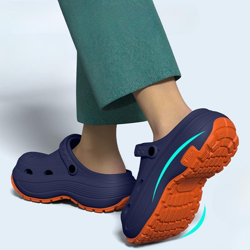 Nurse Shoes with Thick Soles, Slippers, Men's Shoes, Anti-slip and Anti-odor Properties