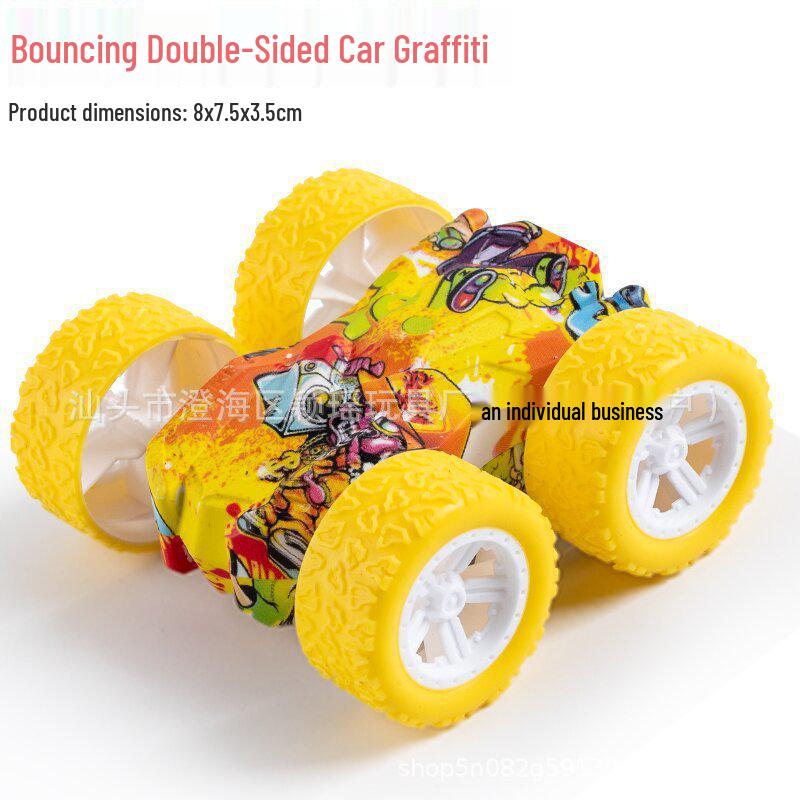 Hot-Selling Double-Sided Off-Road Stunt Car - Drop-Resistant Racing Toy for Boys