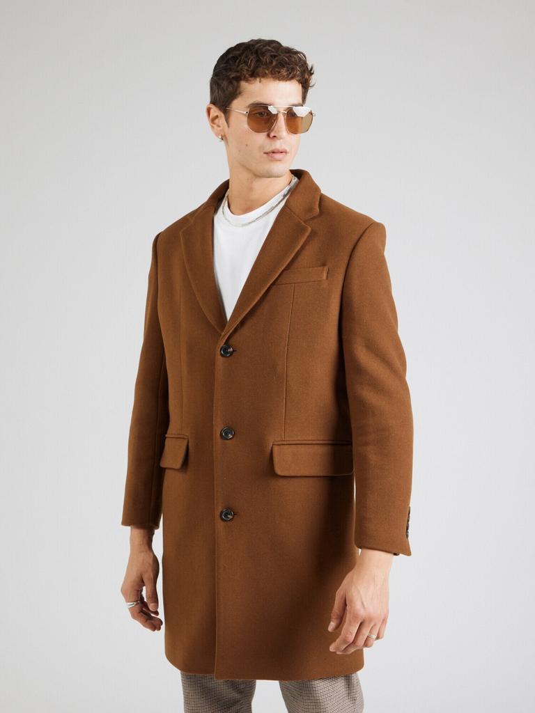 Пальто Selected Mantel Reverskragen cognac