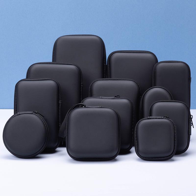 Eva Zipper Bag for Earphones, Chargers, and 3C Digital Accessories