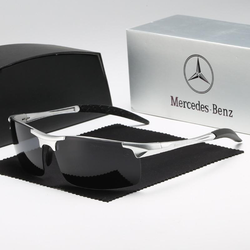 Naklejka Samochodowa Dla Mercedes Benz Klasy A B C E R A45 C43 GLA GLC CLA SL Samochód Luksusowe Męskie Okulary Przeciwsłoneczne Antyrefleksyjne Driv