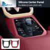For BMW X3 G45 2025+ Silicone Car Central Control Panel Storage Box Upgrade Auto Pad Fit Gear Shift Styling Interior Accessories