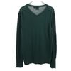 ARMANI EXCHANGE Long sleeve V neck sweater M Green system knit Men's Used