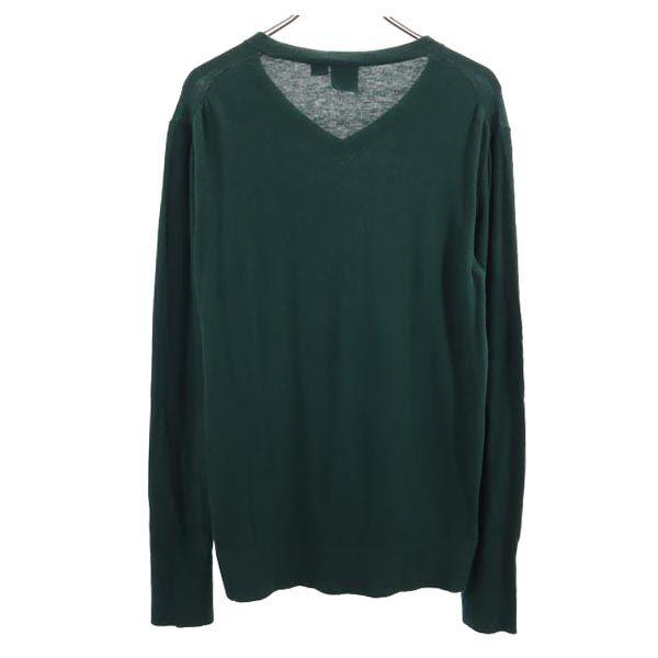 Armani Exchange Long Sleeve V Neck Sweater M Green System Knit Men's Used