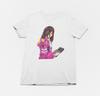 Lofi Chill Hop Beatmachine Producer Anime Girl SP-404 Tshirt