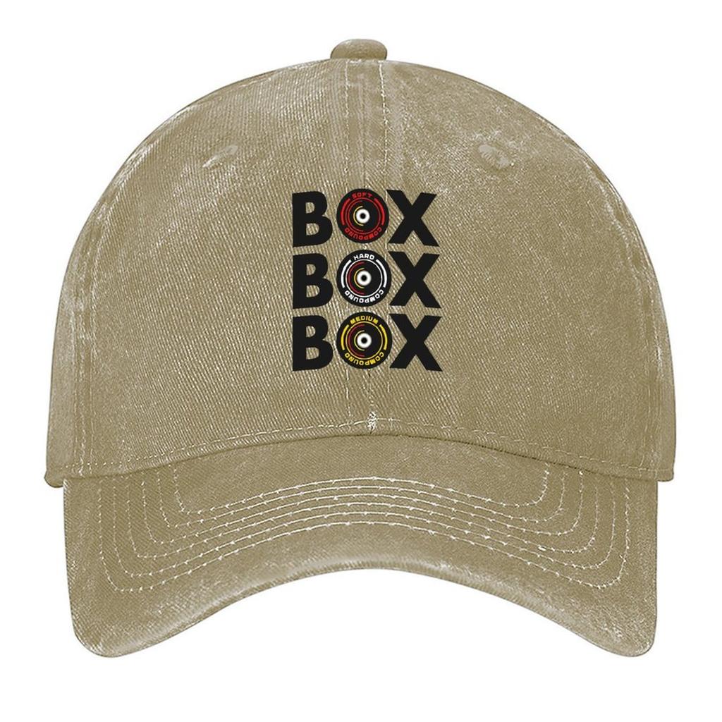 2026 Box Box Box Infographic F1 Tyre Compound Design Baseball Cap Vintage Military Tactical Cap Summer Hat Luxury Woman Men's