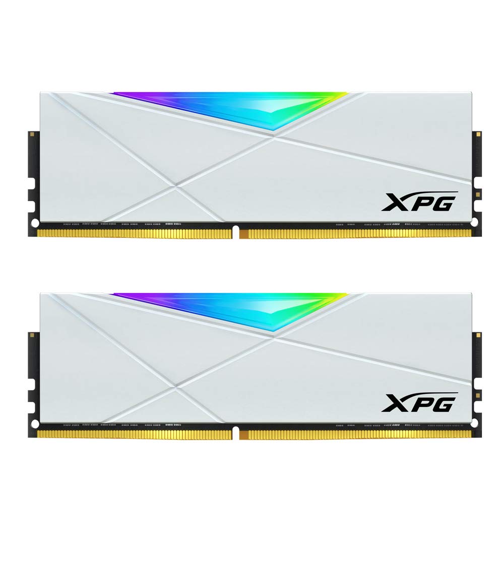 

XPG DDR4 D50 RGB 32GB 3200MHz 288 Pin Desktop Memory CL16 Kit White (2x16 ГБ) PC4-25600 U-DIMM (AX4U320016G16A-DW50)