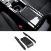 For Honda Civic 10th Gen Central Armrest Box Cover Carbon Fiber ABS Center Console Trim 2016 2026 Sedan Hatchback Type R
