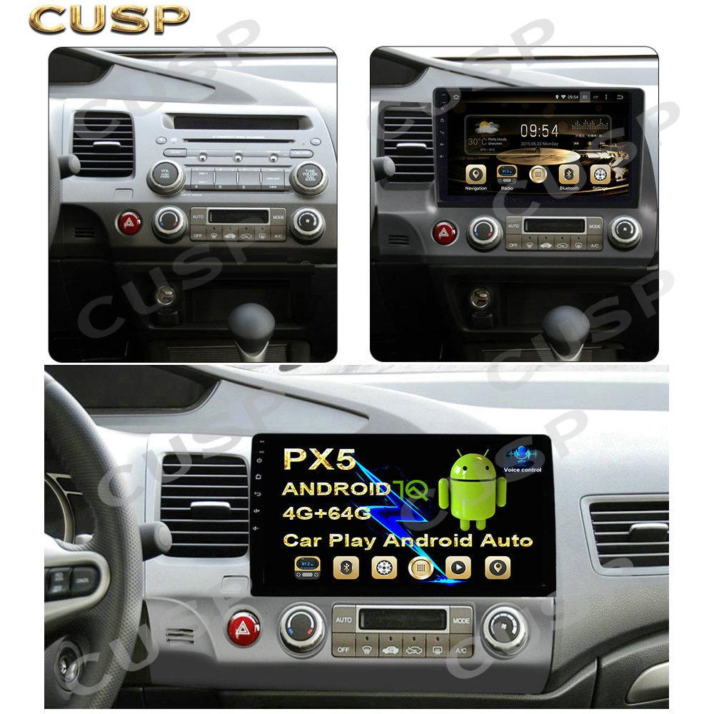 10.1" Large Screen Car Stereo for 2006-2011 Honda Civic with Navigation
