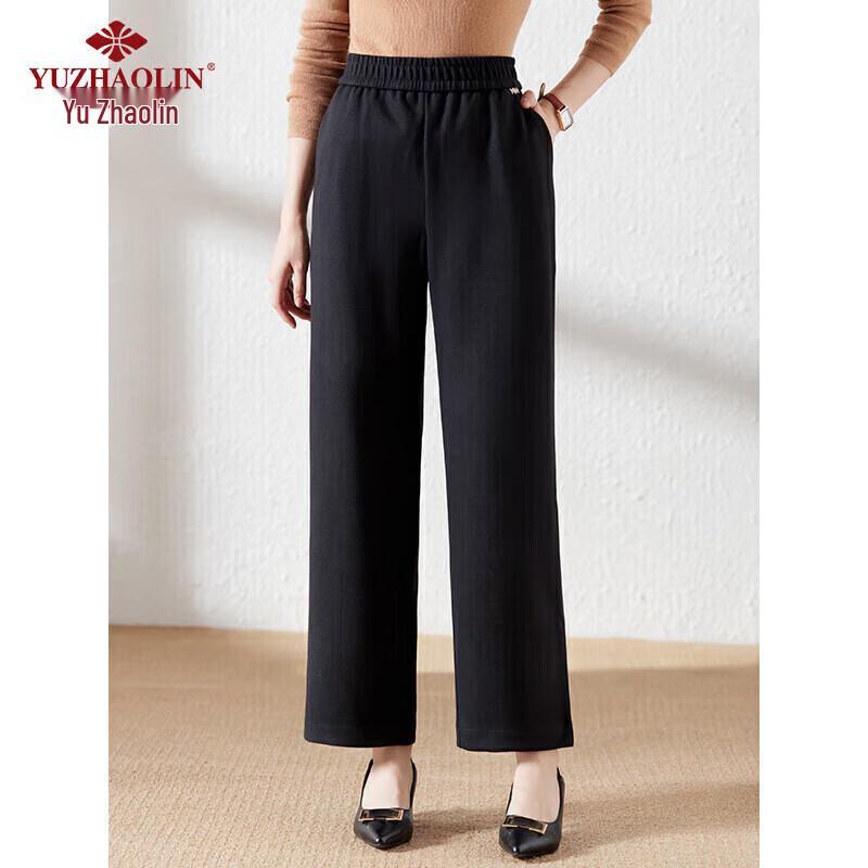 Yuzhaolin Women s Autumn/Winter Thick Casual Pants 2XL