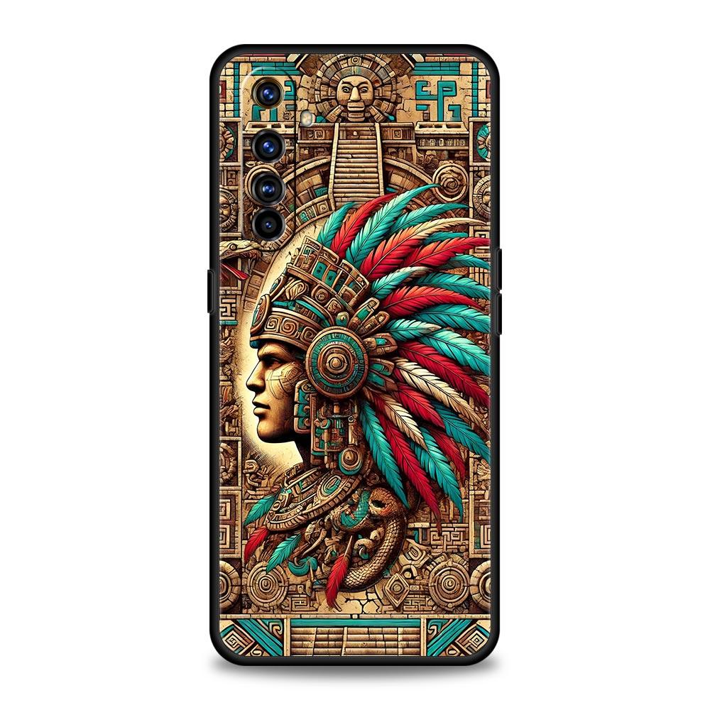 Vintage Totem Painting Soft TPU For Realme 13 12 11 10 9 Pro Plus GT3 GT2 C21 C25 C35 C53 C55 C67 Pro 5G Phone Case Cover Capas