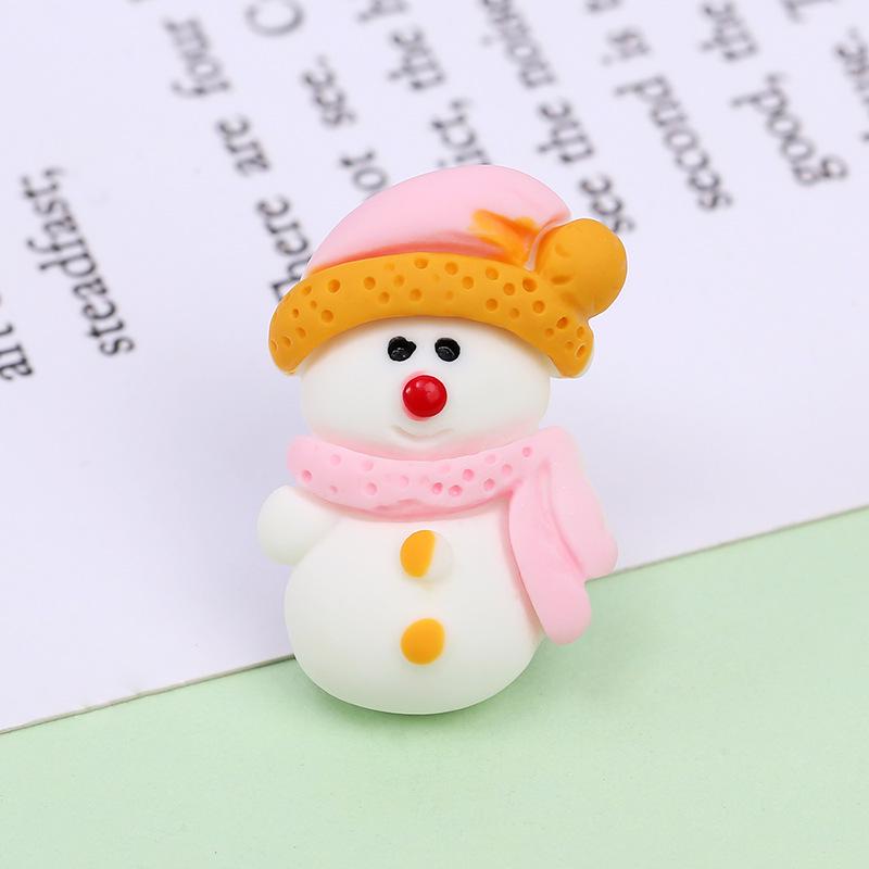 Hot Cartoon Santa & Snowman DIY Phone Case, Headwear, Hair Clips, Cup Decor.
