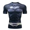 Spiderman Batman Superhero 3d Print Gym Tshirt Men Fitness Tee Compression Tops