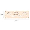 Asilo Montessori Busy Board Accessori Bruco Ingranaggio Lampada LED Campanello Rullo Contatore Perline Giocattolo da Parete Giocattolo Educativo
