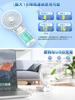 Portable Handheld Rechargeable USB 4 Speed 7 Neck Mini Small DC Strap Heatstroke Prevention Fan, Fan, Compact, Quiet, Settings, Blades, 3-in-1