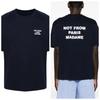 2025 From Paris Madame T-shirt Men's Not Y2k Tops Cotton Tees Letter Printing Short Sleeve Luxury Brand T-shirt Men's Clothing