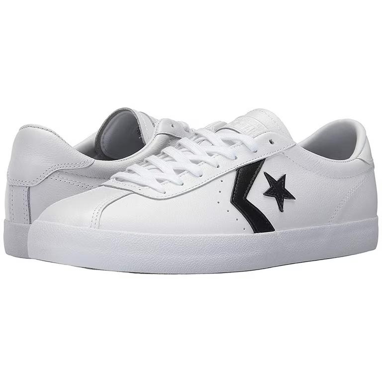 Converse Breakpoint Pro Low Hvit Unisex Sneakers Svart 157777C