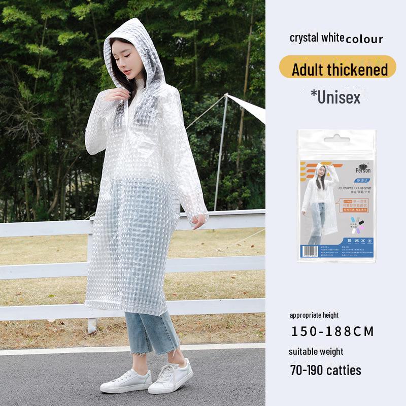 "Children's Full-Body Rainstorm-Proof Disposable Raincoat for Boys and Girls with Backpacks"