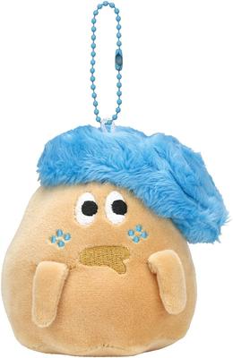 Skater Plush Mascot Keychain Ball Chain Petit Canele Troll ZNKH1-A
