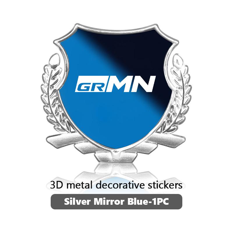 

3D Metal Car Side Body Trunk Stickers Emblem Badge Decal Accessories For Toyota GRsport Hilux Aygo Yaris Corolla Rav4 CHR Auris