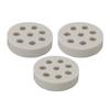 3Pcs Silicone Mold Raspberry Shape Easy Demoulding Flexible Soft Grey Baking Mold for DIY Cake Fondant Chocolate