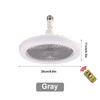 Energy-Saving Remote Control LED Ceiling Fan Lamp  for Living Room Bedroom Bottom Noise Mute E27 Base 2 In 1fans Light