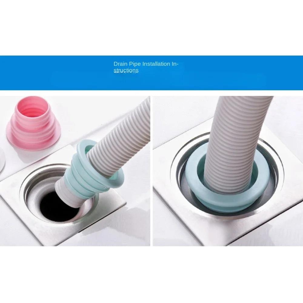 Silicone Floor Drain Cover, Bathroom Kitchen Pipeline, Sewer Anti Blocking, Insect Proof, and Odor Proof Sealing Ring