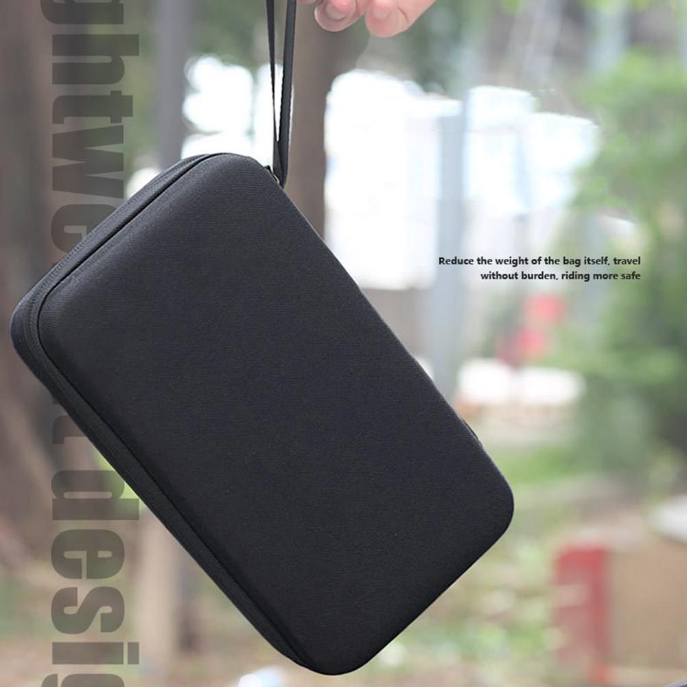 Electric Bike Charger Pack Shockproof Storage Bag Outdoor Ebike Travel Case