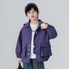 YOUYOUTONGHUA Kids Soft Shell Hooded Jacket